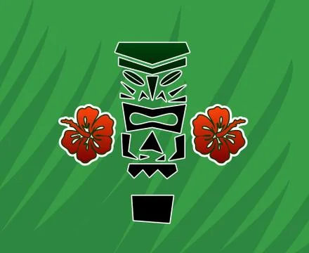 Tiki Stock Illustration