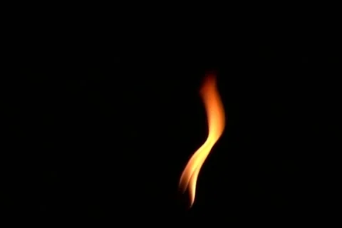 Tiki Torch Flame Stock Footage