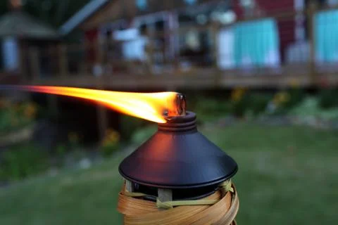 Tiki Torch Stock Photos
