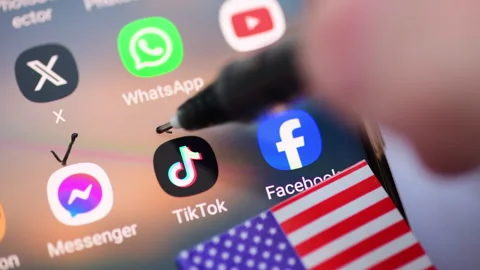 TikTok ban. Stock Footage 274341343