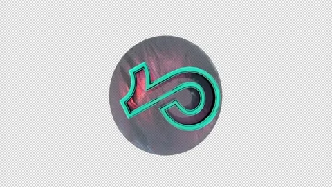 TikTok Bounce and Fly 3D animation Video stock 137467647