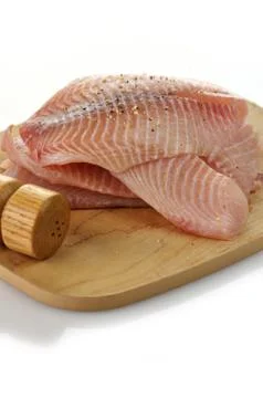 Tilapia fillet Stock Photos