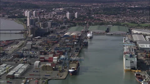 Tilbury Docks Stock Footage 65196908