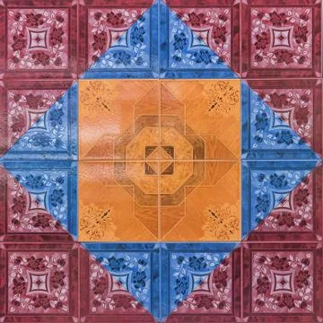 Tile background Stock Illustration