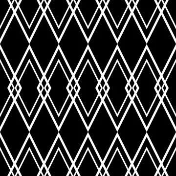 Tile black and grey vector pattern Stock Illustration