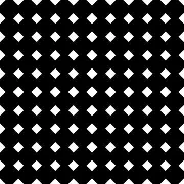 Tile black and white vector pattern Stock Illustration