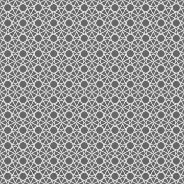 Tile black and white vector pattern Stock Illustration