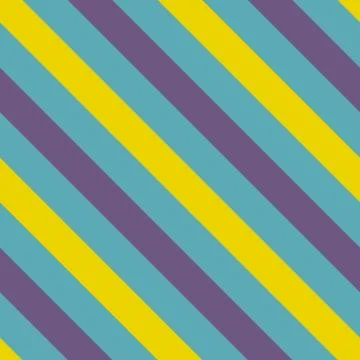 Tile blue, violet and yellow stripes vector pattern Stock Illustration