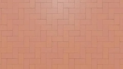 Tile brick wall floor surface as background texture. Stock Photos