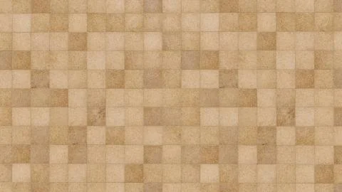 Tile brick wall floor surface as background texture. Stock Photos