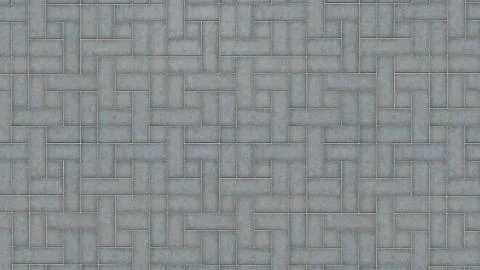 Tile brick wall floor surface as background texture. Stock Photos