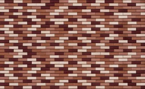 Tile brick wall pattern for background Stock Photos