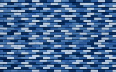 Tile brick wall pattern for background Stock Photos