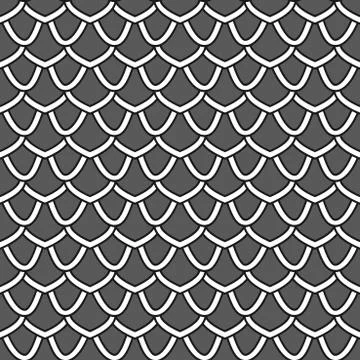 Tile dark geometric pattern. Stock Illustration