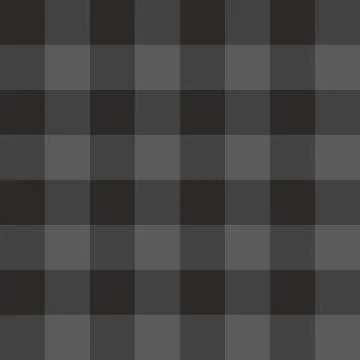 Tile dark grey plaid vector pattern Stock Illustration