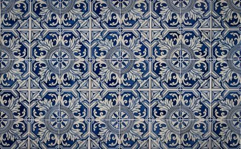Tile decorated Stock Photos