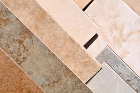 Tile floor sample Stock Photos