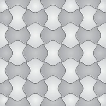 Tile geometric seamless pattern. Vector illustration Stock Illustration