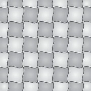 Tile geometric seamless pattern. Vector illustration Illustrazione stock