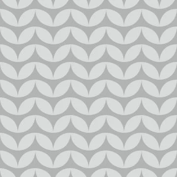 Tile grey knitting vector pattern or winter background Stock Illustration