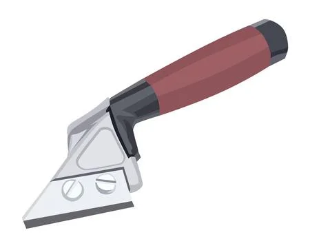 Tile Grout Rake Flooring Tools Stock Illustration