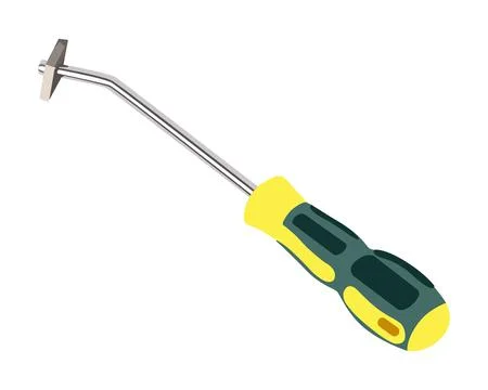 Tile Grout Rake Flooring Tools Stock Illustration