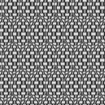 Tile Interlace Pattern Stock Illustration