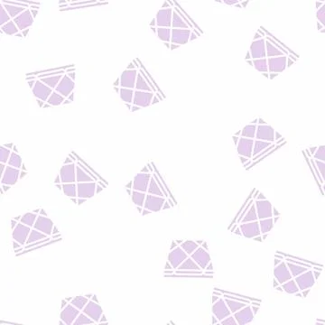 Tile layer floor glyph vector seamless pattern Stockillustratie