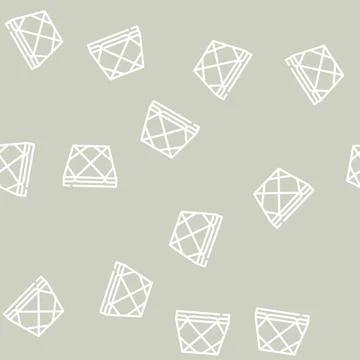 Tile layer floor line vector seamless pattern Stockillustratie