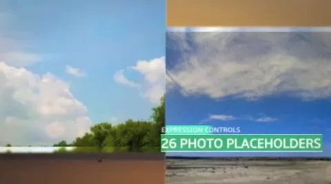 Tile Level Slideshow Stock After Effects