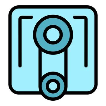 Tile make icon vector flat Ilustración de archivo