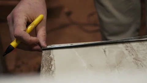 The tile measures the tile Stock Footage 103113410