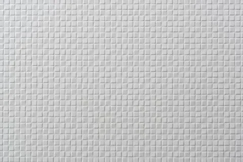 Tile mosaic white Stock Photos