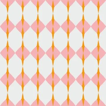Tile pastel pink, grey vector pattern Stock Illustration
