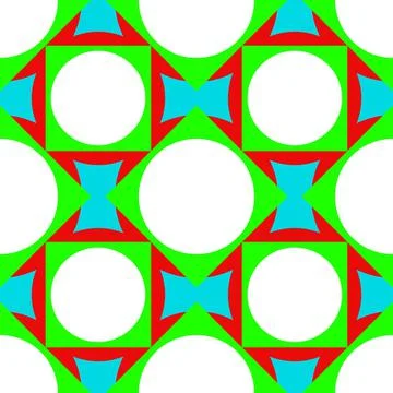 Tile pattern illustration, ceramic tile, background design Stock Illustration