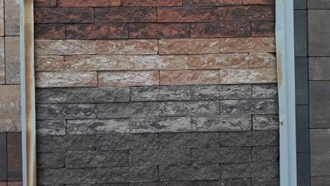 Tile patterns for street paving paths and areas Stock Photos