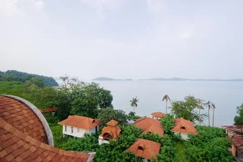 Tile roofs. Stock Photos