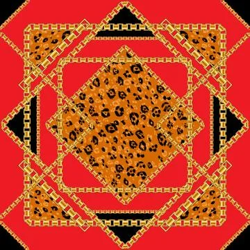 Tile seamless pattern Stock Illustration