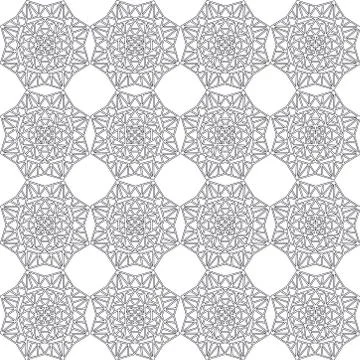 Tile seamless pattern. Textile design. Stock Illustration