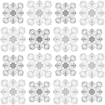 Tile seamless pattern. Vector illustration Stock Illustration