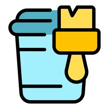 Tile tool icon vector flat Stock Illustration