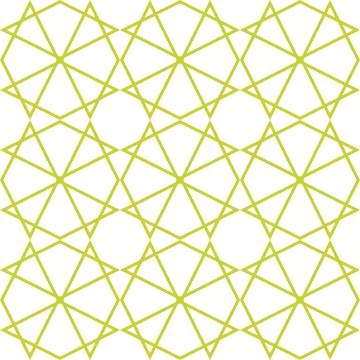 Tile vector line  pattern or green and white background Stock Illustration