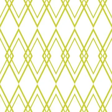 Tile vector line pattern or green and white wallpaper background Stock Illustration