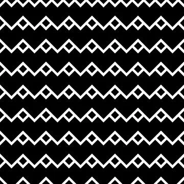 Tile vector pattern with grey and black arrows on white background Stock Illustration