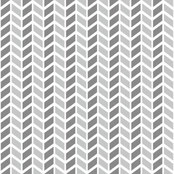 Tile vector pattern with grey arrows on white background Stock Illustration
