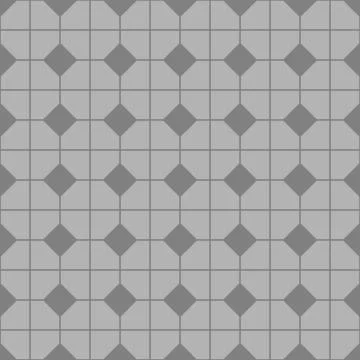 Tile vector pattern with grey, black and white floor background Stock Illustration