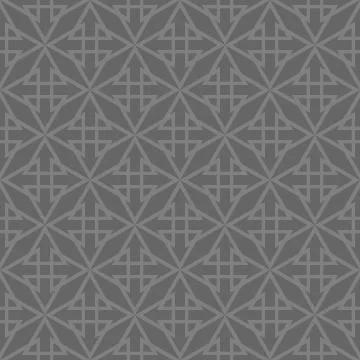 Tile vector pattern with grey print or background Stock Illustration