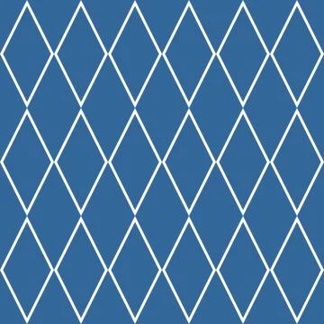 Tile vector pattern or blue and white background Stock Illustration