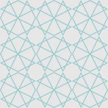 Tile vector pattern or mint green and grey background Illustrazione stock