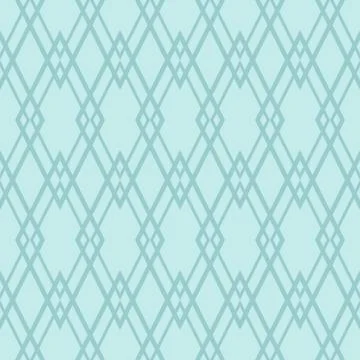 Tile vector pattern or mint green background Stock Illustration